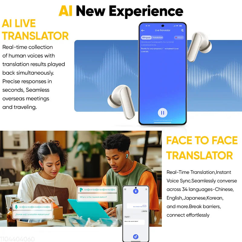 realme Buds Air 7 Pro Bluetooth Earphone For realme 16 Pro plus realme GT 8 Pro 53dB 48 Hours Battery Life Hi-Res LHDC 5.0