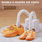 220V Shoe Dryer Electric Timing Dryer Retractable Fast Drying UV Sterilization Household Travel Foldable Shoes Boot Socks Gloves