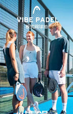 HEAD 2025 NEW Tennis Padel Rackets VIBE Series Carbon Fibre Eva Memory Flex Foam Core Padel Tennis Racquets Lightweight