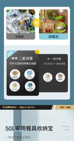 220V Kangbao Disinfection Cabinet Portable Kitchen Sterilizer New Desktop Dryer Storage All in One