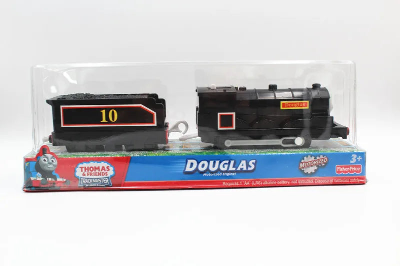 Original Thomas and Friends Electric Train Motorized Engine Railway Train Gordon Donald Douglas Freddie Kid Toy for Boy Children