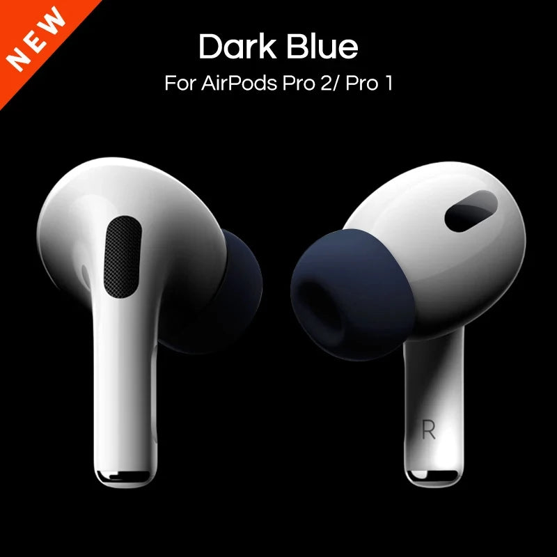 For Apple AirPods Pro 2 Ear Tips Earbuds Cover Silicone Replacement Tips Air pod Earplugs Earpads Pads Headphones Case Accessory