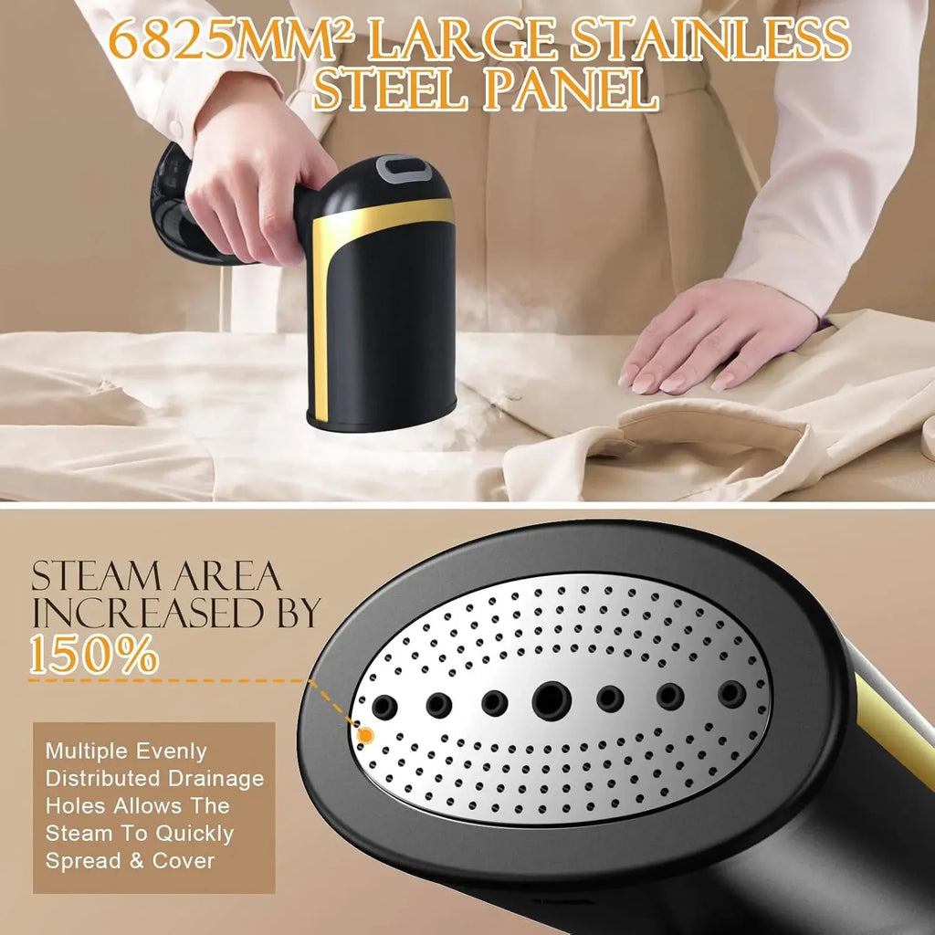 Handheld Garment Steamer 1300W Electric Household Fabric Steam Iron 220V Portable Vertical Fast-Heat for Clothes Ironing 350ml