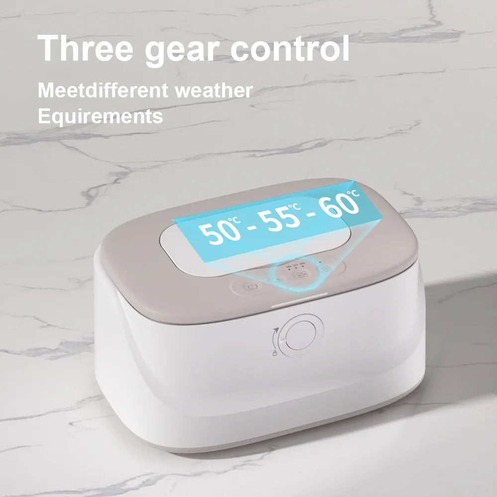 USB Powered Baby Wet Wipes Warmer Night Light Car Hanging Constant Temperature Wet Wipes Dispenser Box Wipes Warming