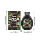100ML Self Tanning Lotion Deep Moisturizing Non-greasy Improve Healthy Tone Bronzer Wheat Skin Sunless Tanning Cream for Summer
