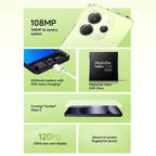 Global Version Redmi Note 14 4G smartphone MediaTek Helio G99-Ultra NFC 108MP Camera 6.67 ''AMOLED Screen 5500mAh Battery