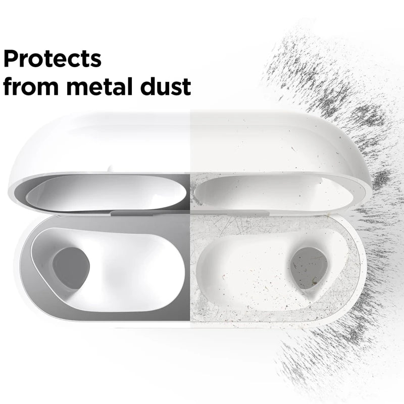 1-4Sets Metal Dustproof Sticker for Airpods Pro 3 Guard Ultra Thin Anti-Scratch Film Protector for Airpod Pro3 Case Accessories Secondary image