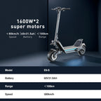 JOYOR E6-S Adult Electric Scooter 3200W Motor 60V31.5AH Battery Off-road EScooters NFC Unlock Hydraulic Brake Foldable E-Scooter