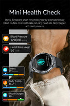 ECG High-end Health Smart Watch Men Blood pressure lipids bloodoxygen Body analysis Uric acid Health Tracker Smartwatch Men lady