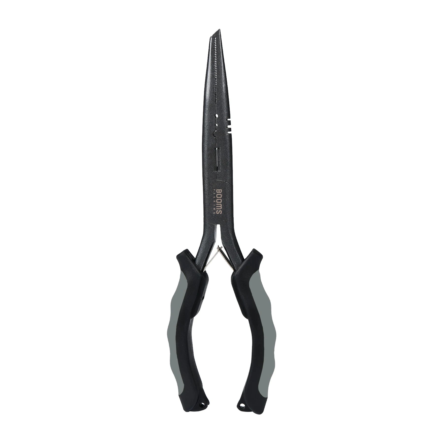 Booms Fishing F03 Fisherman's Fishing Pliers 23cm Long Nose Hook Remover Tool Stainless Steel Line Cutter Scissors Fishing Tongs