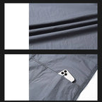 Men's Sun Protection Jacket Ultrathin Windbreaker Summer Outdoor UV Jacket Loose Stand Collar Oversized Sunscreen Coat Fishing