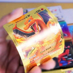 30-165pcs Gold Pokemon Colorful Card Set Black Vmax Vstar Sliver GX Box Pikachu Carta Charizard German French Spanish Game Cards