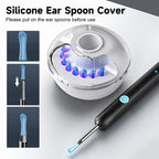 Visual Ear Wax Cleaner with Camera Safe Earwax Removal Endoscope with 5M Camera Luminous Otoscope Ear Cleaning Tools Ear Care