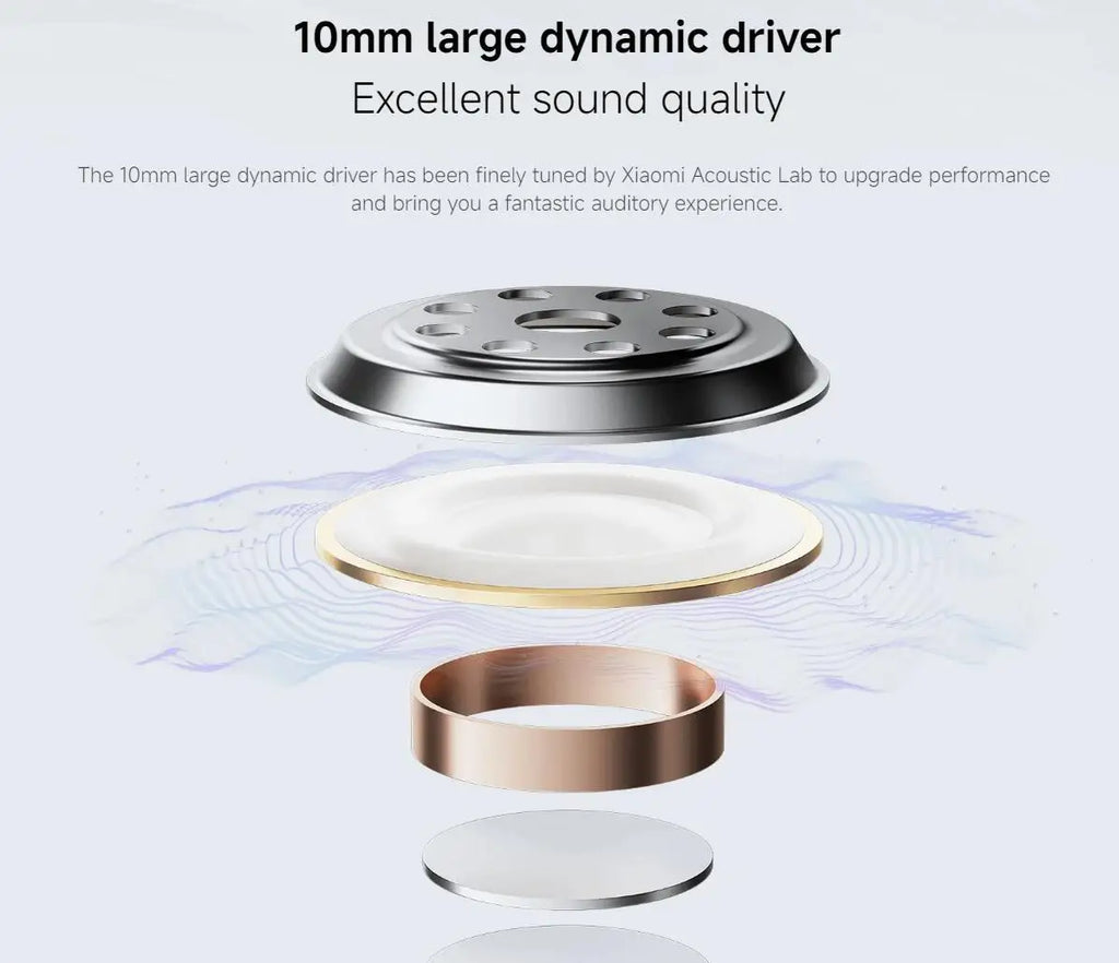 Xiaomi Redmi Buds 6 Play Wireless Bluetooth Earphone, AI Noise Reduction, Touch control Wireless Earphone, Long Endurance BT5.4
