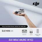 DJI Mini 4K Drone Camera 249g 3-Axis Gimbal Stabilization 10km Video Transmission Auto Return Resistance Long Battery Original C0