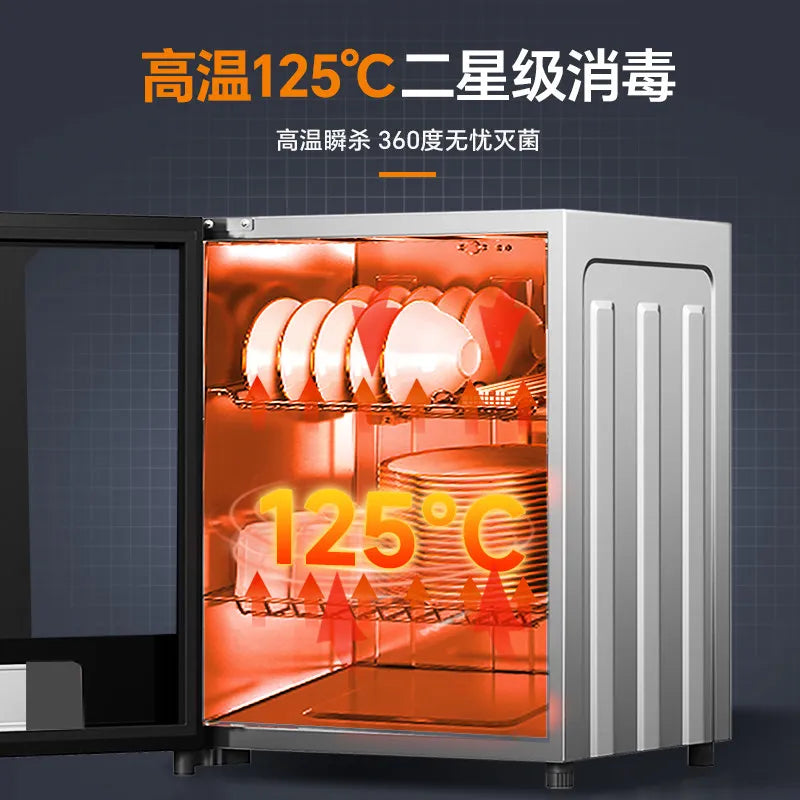 220V Kangbao Disinfection Cabinet Portable Kitchen Sterilizer New Desktop Dryer Storage All in One