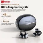 MINISO MS503 Wireless Bluetooth Earbuds AI Translation Earphones Outdoor Sports Headphones Clear Sound Headset Soft Comfortable
