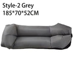 Outdoor Portable Inflatable Sofa Beach Lazy Air Sofa Folding Sleeping Bag Oxford Cloth Camping Furniture 190x70cm