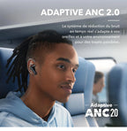 Soundcore by Anker Liberty 4 NC, Bluetooth 5.3 in-ear headphones with adaptive noise cancellation 98.5%