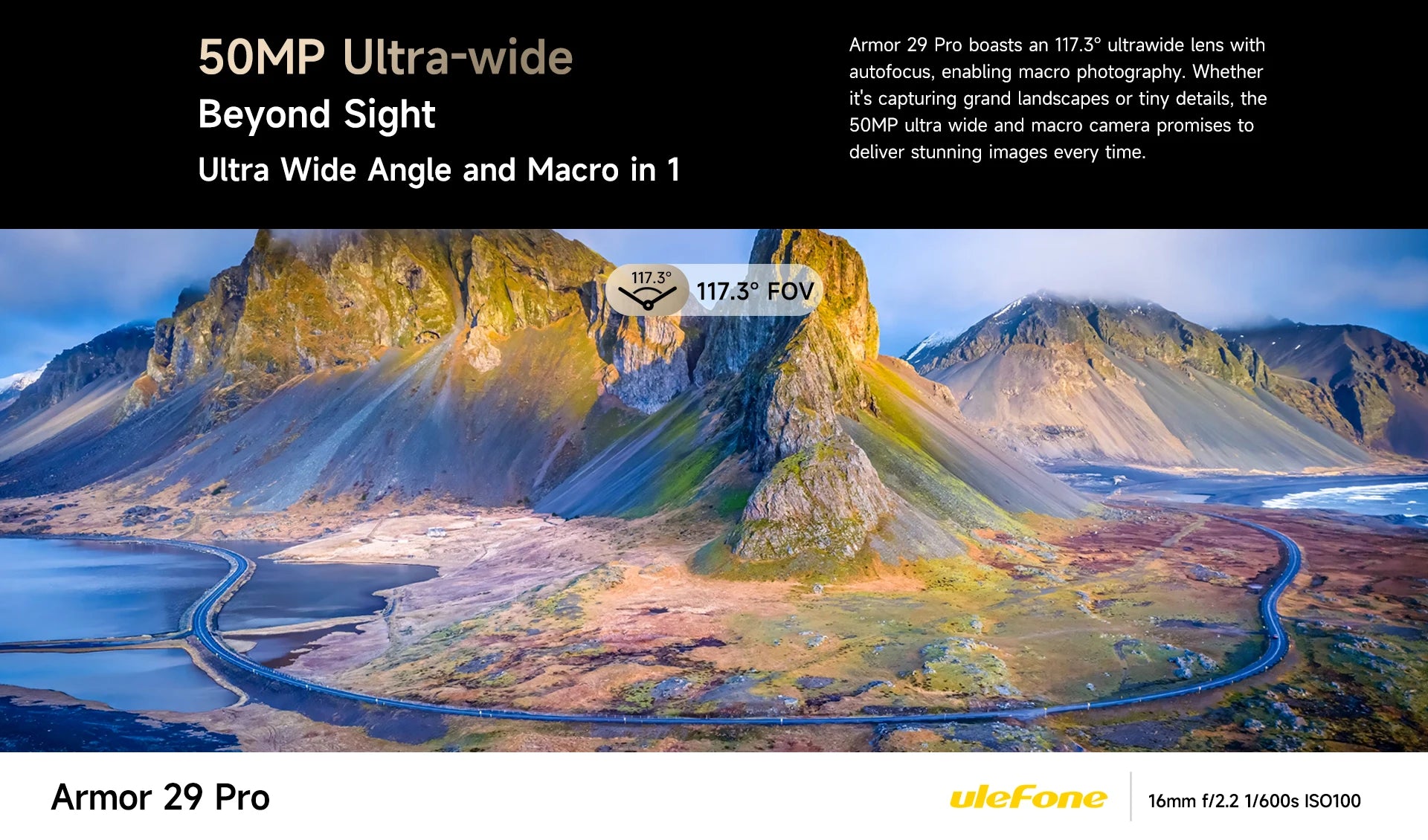 Ulefone Armor 29 Pro 5G AI Rugged Phone 6.67" 120Hz Up to 32GB RAM 512GB ROM 21200mAh 120W 64MP Night Vision Mobile Phone