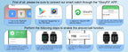 Smart Watch(Answer/Make Calls), 1.96" Smartwatches, Fitness Tracker, Sleep Monitor, Pedometer, 100+ Sport Modes, IP68 Waterproof