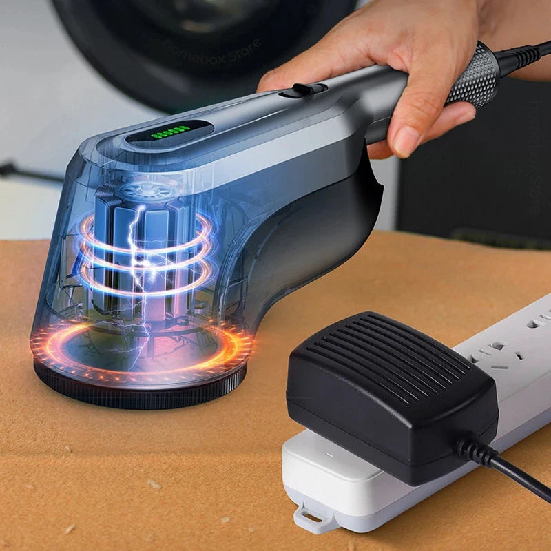 60W Commercial Lint Remover Spool Machine Professional Hairball Trimmer Clothes Electric Lint Remover Dry Cleaners Shaving Ball Secondary image
