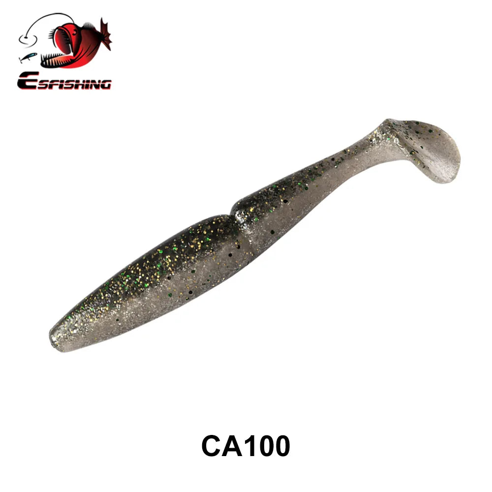 ESFISHING Fishing Lure Easy Shiner 100mm125mm155mm 200mm pesca isca artificial Silicone Bait Leurre Souple pike bass