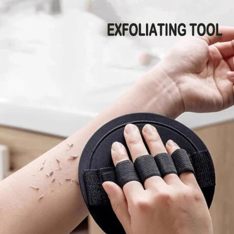Body Exfoliating Bath Brush-Circular Scrubber for Dead Skin Removal, Painless Shower Tool, Moisturizing Bathing Towel, Skin Care Main image