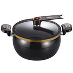 Large-Capacity Micro-Pressure Sandpot Household Slow-Cooking Stew Pot Soup Pot Stainless Steel Pumpkin Pot Induction Cooker & Ga