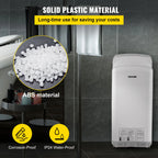 SucceBuy Hand Dryer Machinery Automatic High-speed Jet Double-sided Secure Robust Material Blade for Washroom Multicolor
