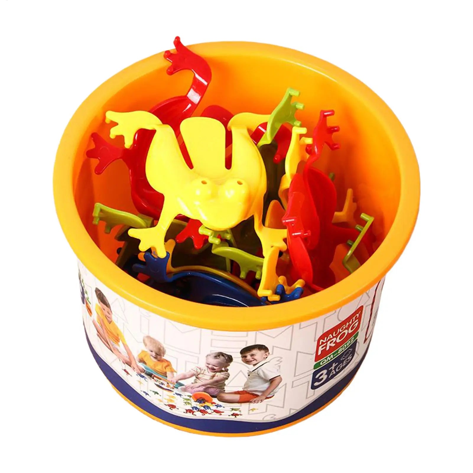 Frog Toy Jumping Frog Funny Educational Games 12 Pieces Finger Press Animal Toys for Kids Boys Girls Travel Bedroom Classroom