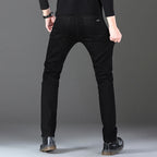 Wthinlee 8 Models Spring Autumn Business Jeans Men Casual Straight Stretch Fashion Classic Work Denim Trousers Brand Clothing