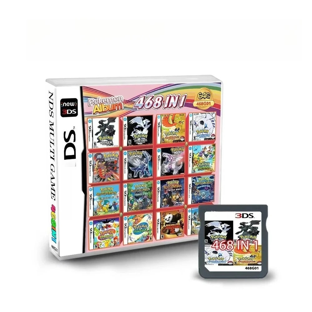 NDS Game Card 482in1 520in1 4300in1 500in1 468in1 Game Card Retro Game Collection  for 3DS, NDS