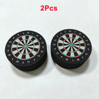 10cm Mini Dart Dock - EVA Foam Dart Holder & Base Station with Double Face Dartboard Design, Soft Stand for Home & Party Games