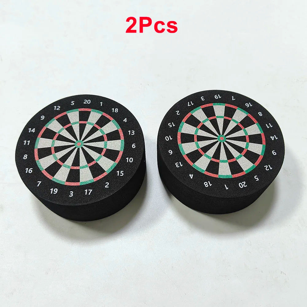 10cm Mini Dart Dock - EVA Foam Dart Holder & Base Station with Double Face Dartboard Design, Soft Stand for Home & Party Games