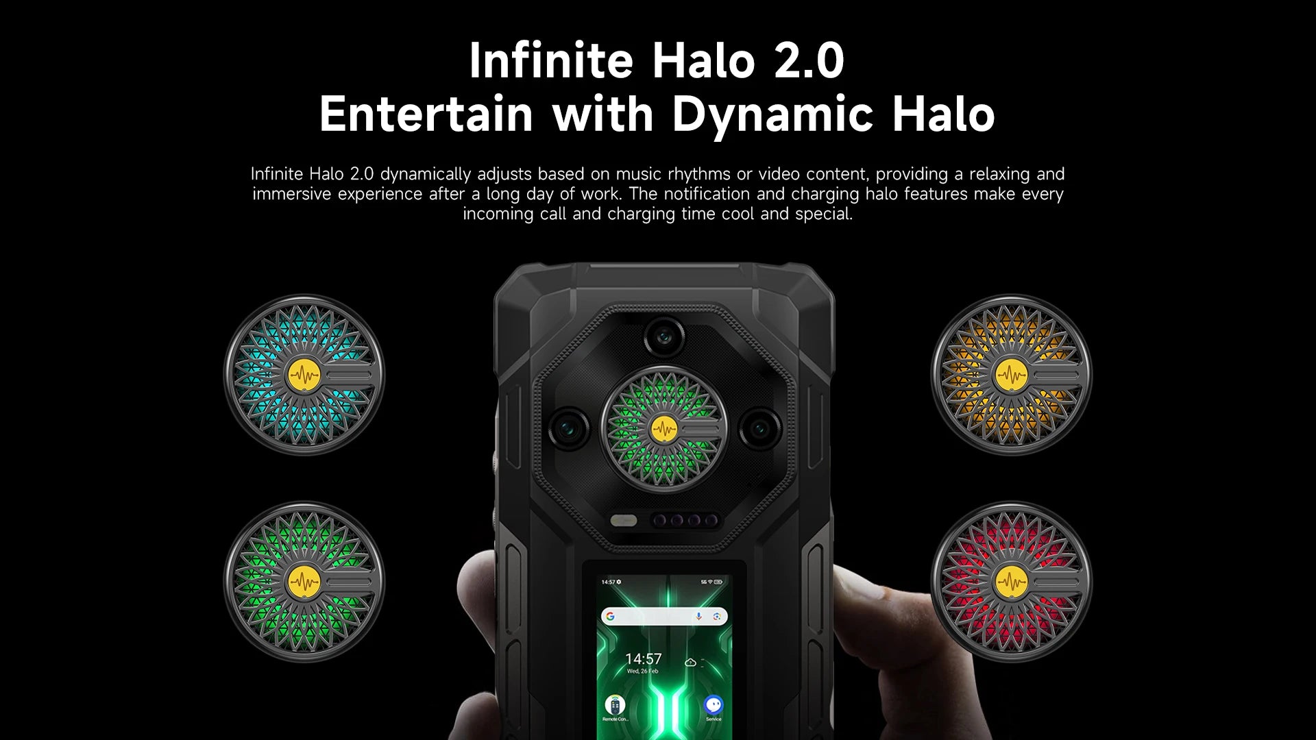 【2025 New】Ulefone Armor 33 Pro 5G Rugged Phone Smartphone Android 14 32GB+512GB 25500mAh Night Camera 64MP NFC Loud Speaker