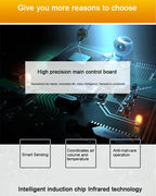 Full New Hand Dryer Induction Hotel Restauran High Speed Jet-type Hand Drying Machine Double-sided hand dryer 220v