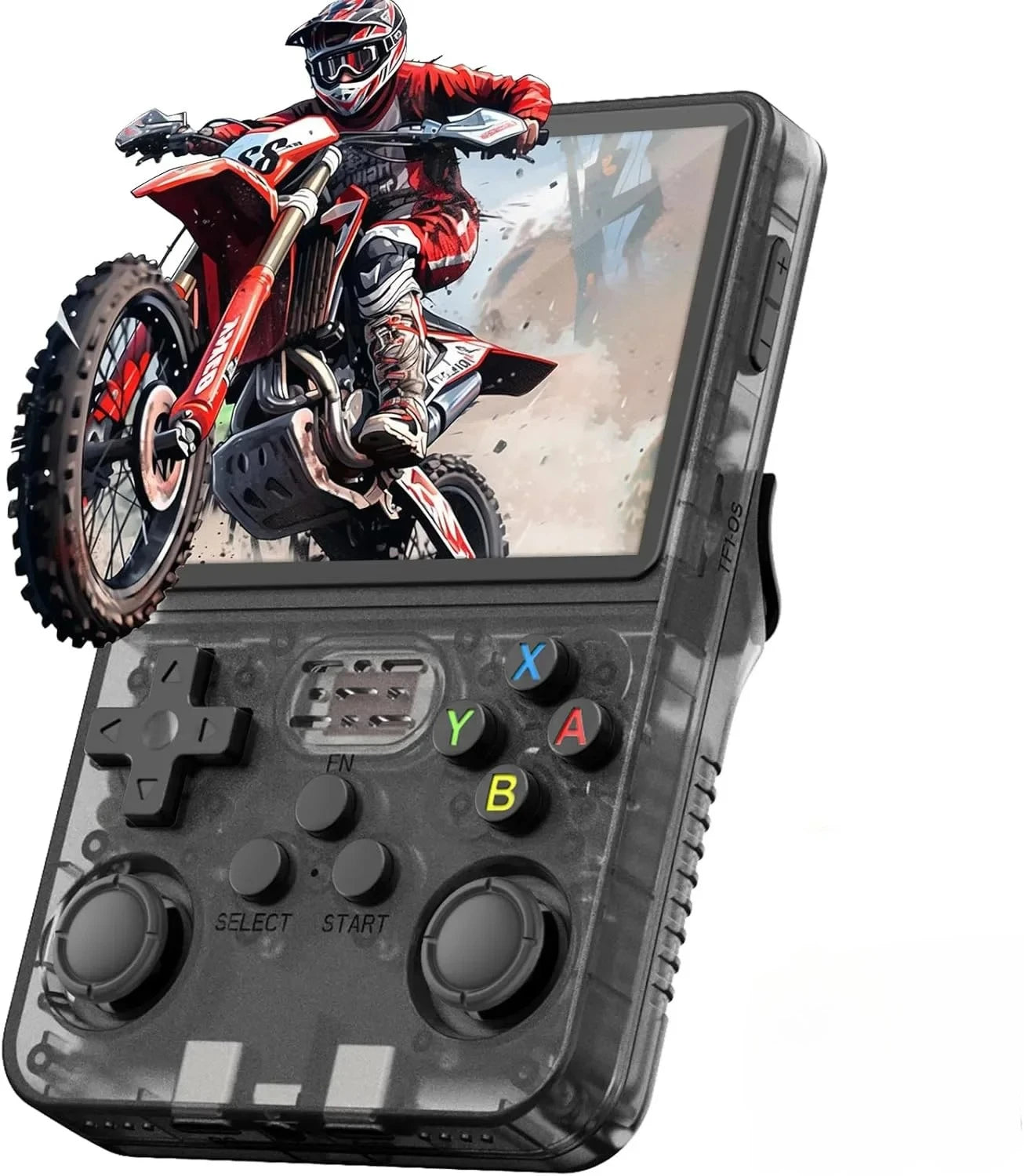 R36S Classic Retro Game Console with ARKOS System Video Games Single Card Portable Hand-held Gaming Console Kids Gift 3.5 Inch Main image