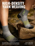 WRELS 1/2/3Pairs Merino Wool Socks Hiking Running Socks Breathable Cushion Sweat Wicking Warm Thermal Compression Wool Socks