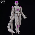 9L3D Printed Dragon Ball Son Goku Vegeta Beerus Frieza Anime Lucky13 Dummy13 Titan13 Action Figures Multi-Jointed Movable Toys