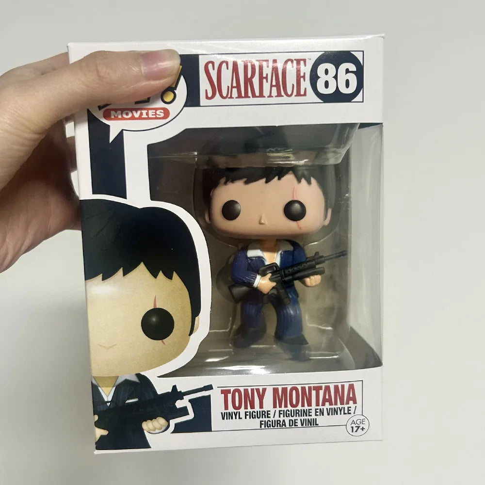 Movies Scarface funkos Tony Montana #86 pops Vinyl Action Figure Toys Collection Dolls Home Decor Model Gifts