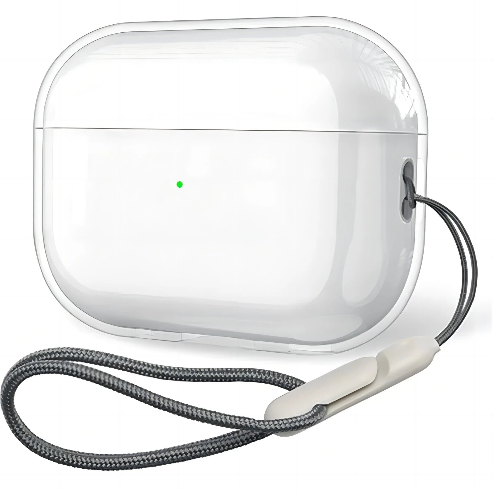 Clear Silicone Case for Airpods Pro 2 2022 Transparent Soft TPU Cover Case With Rope Earphone Accessories for Apple Airpod Pro 2