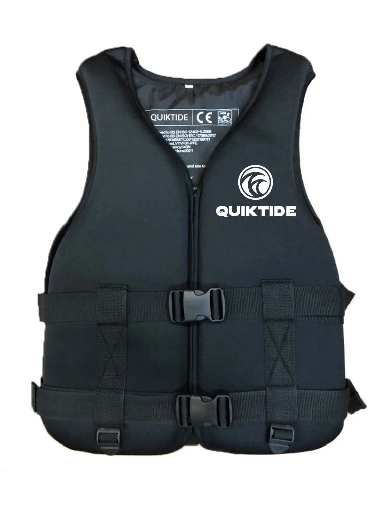 Neoprene Life Jacket for Adult Children New Water Sport Buoyancy Jacket Life Vest Swimming Boating Skiing Driving Vest Drifting