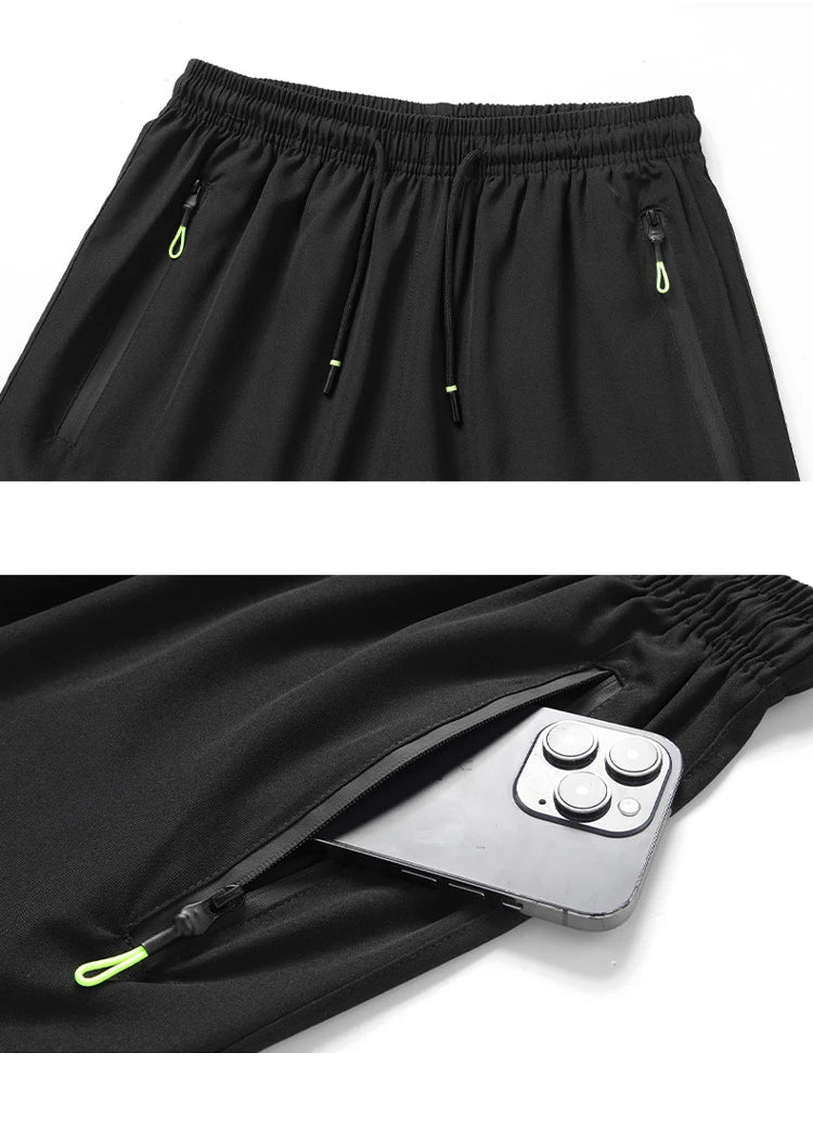 Gym Shorts Men Summer Quick Dry Training Shorts Fitness Drawstring Lightweight Athletic Sweatpants Workout Bottoms Running Wear