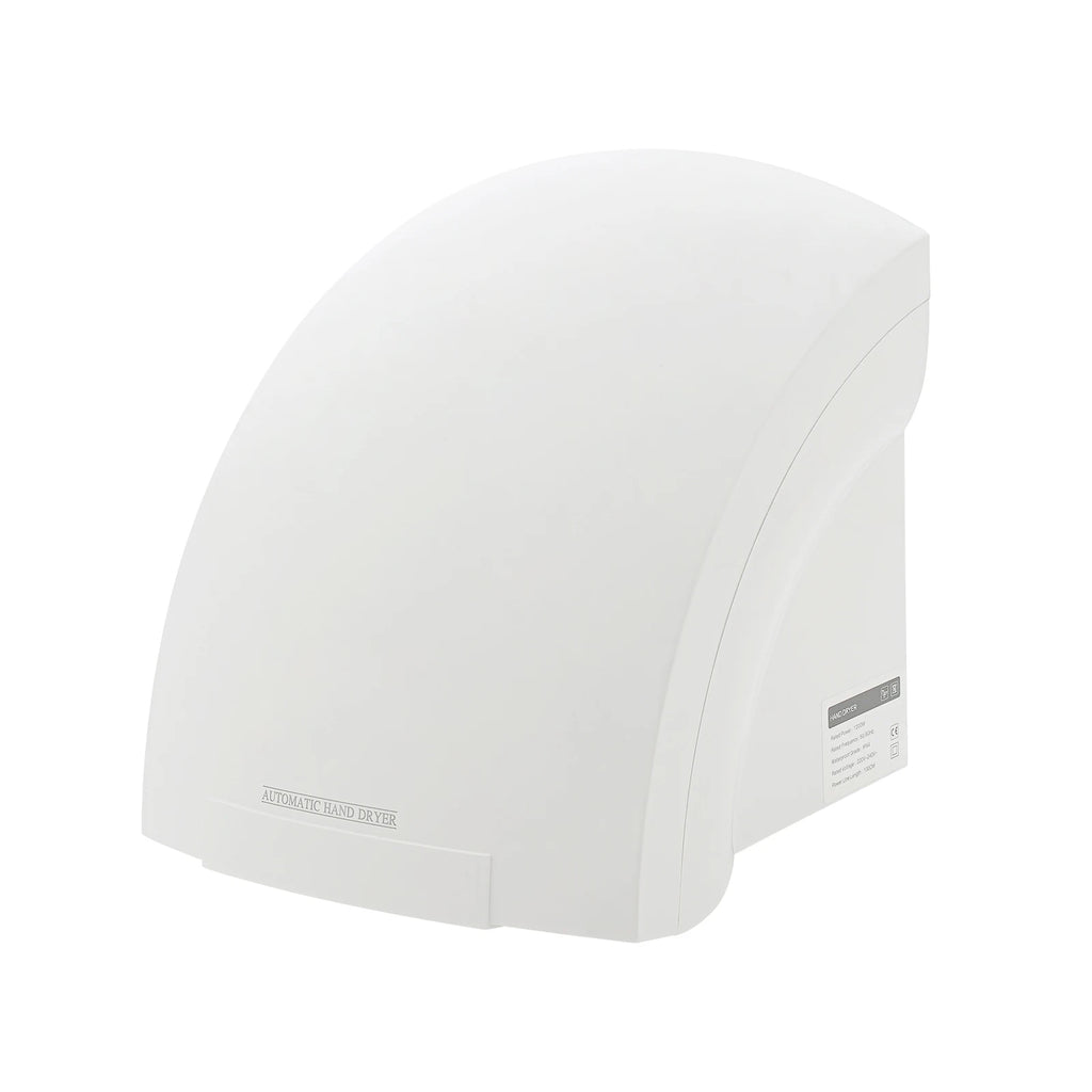 Electric Hand Dryer, Commercial Compact Air Hand Dryer, Automatic Hand Air Dryer  White 220-240V