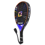 FOCAS 2026 Padel 24K carbon fiber plate tennis racket surface treatment