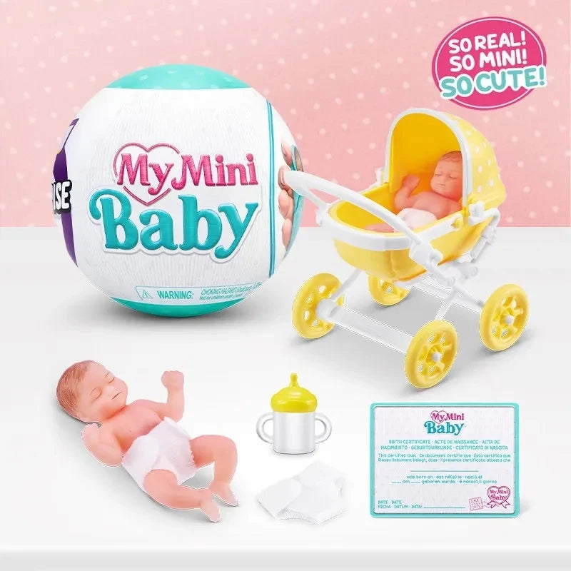 Zuru 5 Surprise My Mini Baby Miniature Baby Dolls Collectible Mystery Blind Egg 12 Styles To Collect In Stock Toy Gift For Kids