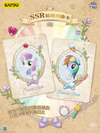 KAYOU Genuine My Little Pony Card Friendship Forever Cards Star Pack Gorgeous Gilded Princess Cards Collectible Card Toys Gifts
