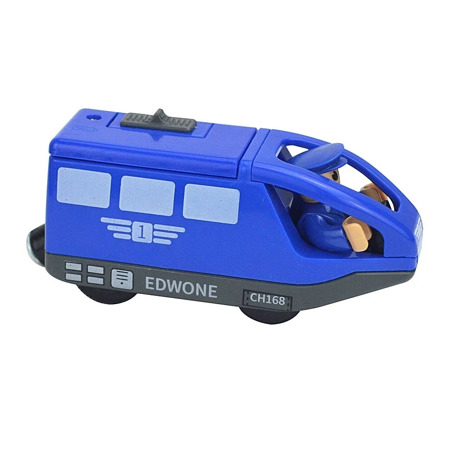 Locomotive Magnetic Car Electric Train Toys Fit All Brand Biro Wooden Diecast Slot Train Track Railway Educational Toys For Kids