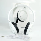 Universal Headphone Over Ear Foldable Wired Earphones HiFi Stereo Sound Portable Headset 3.5mm Headphone HiFi Stereo Sound
